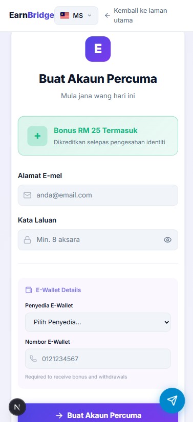 Buat Akaun